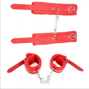 Red handcuffs NEW